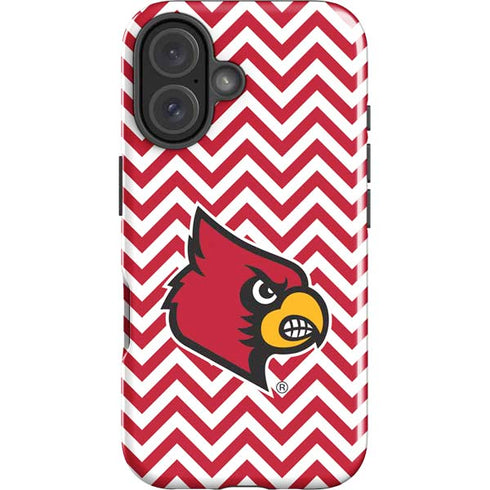 University of Louisville Chevron iPhone 16 Plus Impact Case
